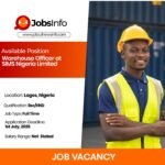 Warehouse Officer at SIMS Nigeria Limited