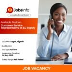 Customer Service Representative at E.C Supply