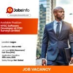 NYSC Software Developer at OTIC Surveys Limited