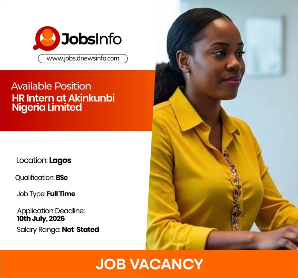 HR Intern at Akinkunbi Nigeria Limited