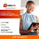 Management Trainee at Akinkunbi Nigeria Limited