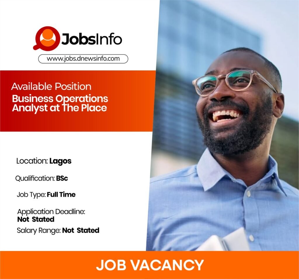 Business Operations Analyst at The Place