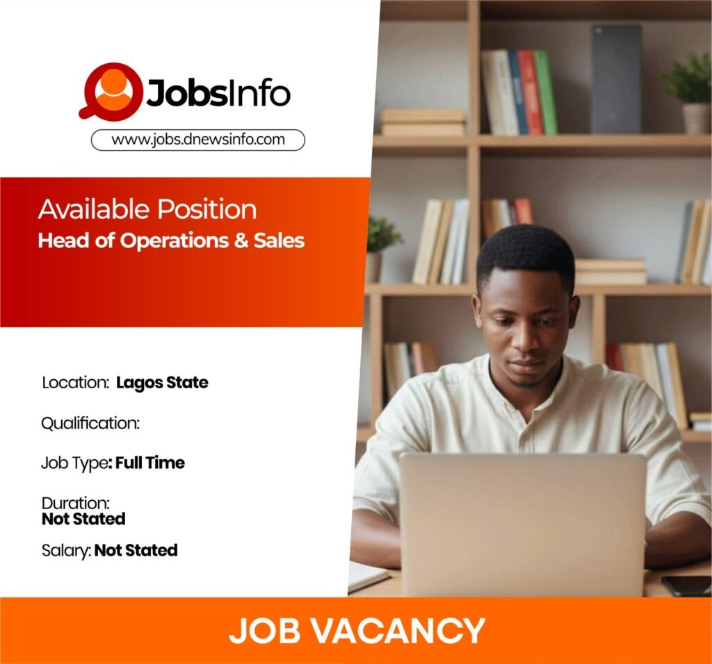Head of Operations & Sales