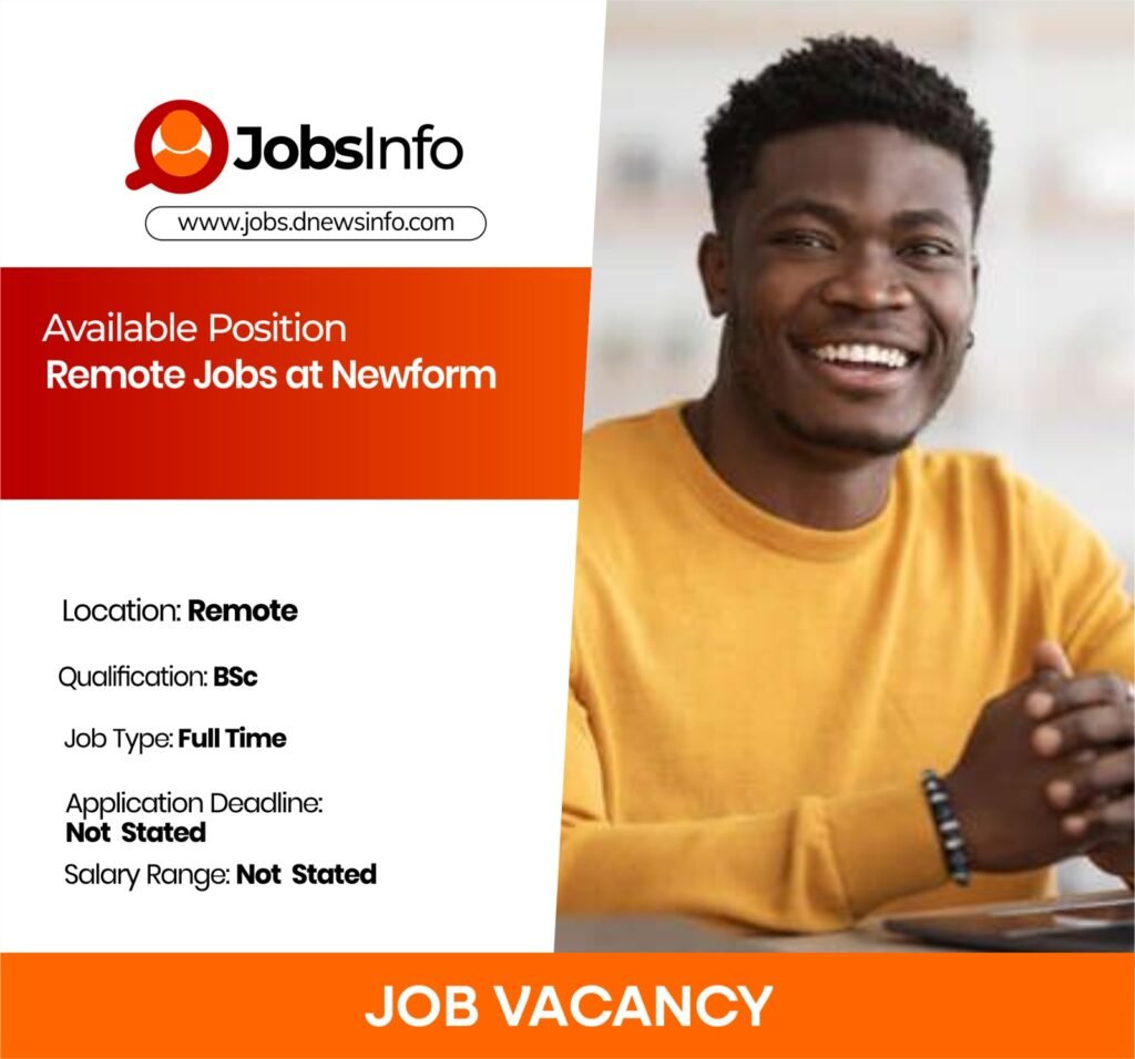 Remote Jobs at Newform