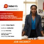 NYSC Demography Graduate Intern (Stata/SPSS User) at R-DATS Consulting