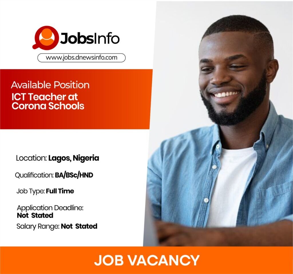 ICT Teacher at Corona Schools