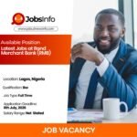 Latest Jobs at Rand Merchant Bank (RMB)