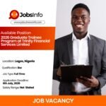 2026 Graduate Trainee Program at Trinity Financial Services Limited