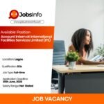 Account Intern at International Facilities Services Limited (IFS)