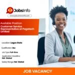 Customer Service Representative at Pagatech Limited
