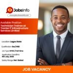 Technician Trainee at Tranter IT Infrastructure Services Limited