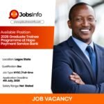 2026 Graduate Trainee Programme at Hope Payment Service Bank