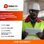 Biomedical Engineer (Entry Level) at Grunlab Limited