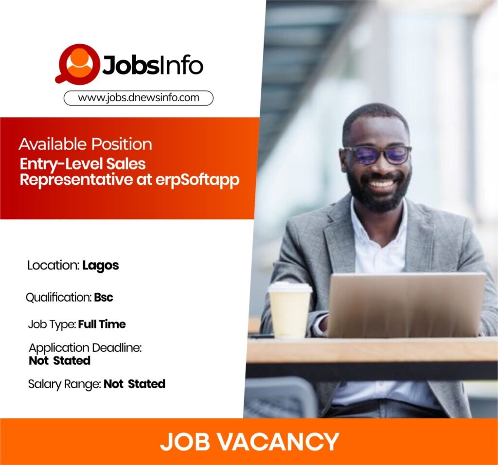 Entry-Level Sales Representative at erpSoftapp