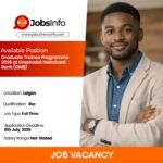 Graduate Trainee Programme 2026 at Greenwich Merchant Bank (GMB) - 11 1