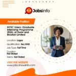 NYSC Intern (Graduate Internship Programme 2026) at Dunn and Braxton Limited - 11 19