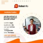 Job Recruitment at Montego Upstream Services Limited