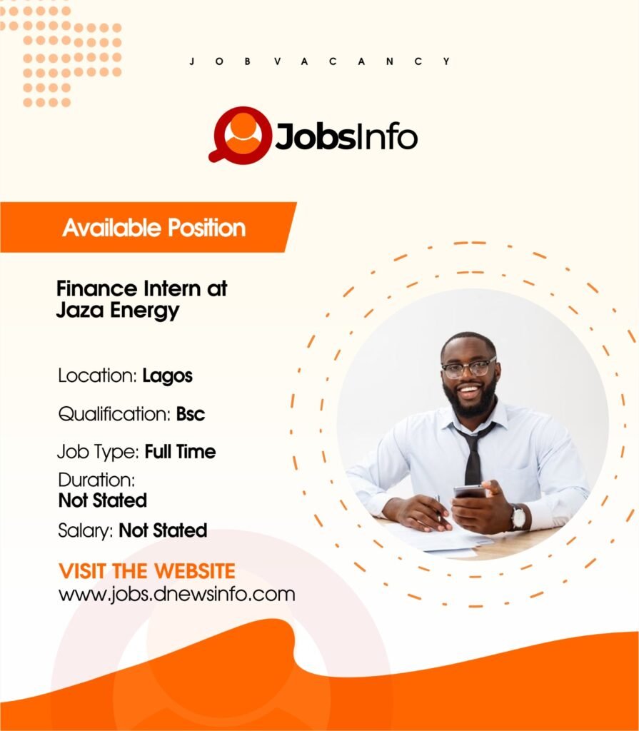 Finance Intern at Jaza Energy - 11 31