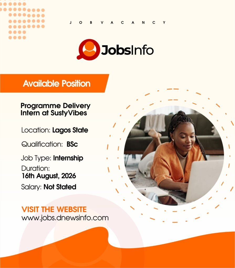 Programme Delivery Intern at SustyVibes - 11 40