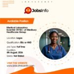 Medical Laboratory Scientist (NYSC) at Medbury Healthcare Group