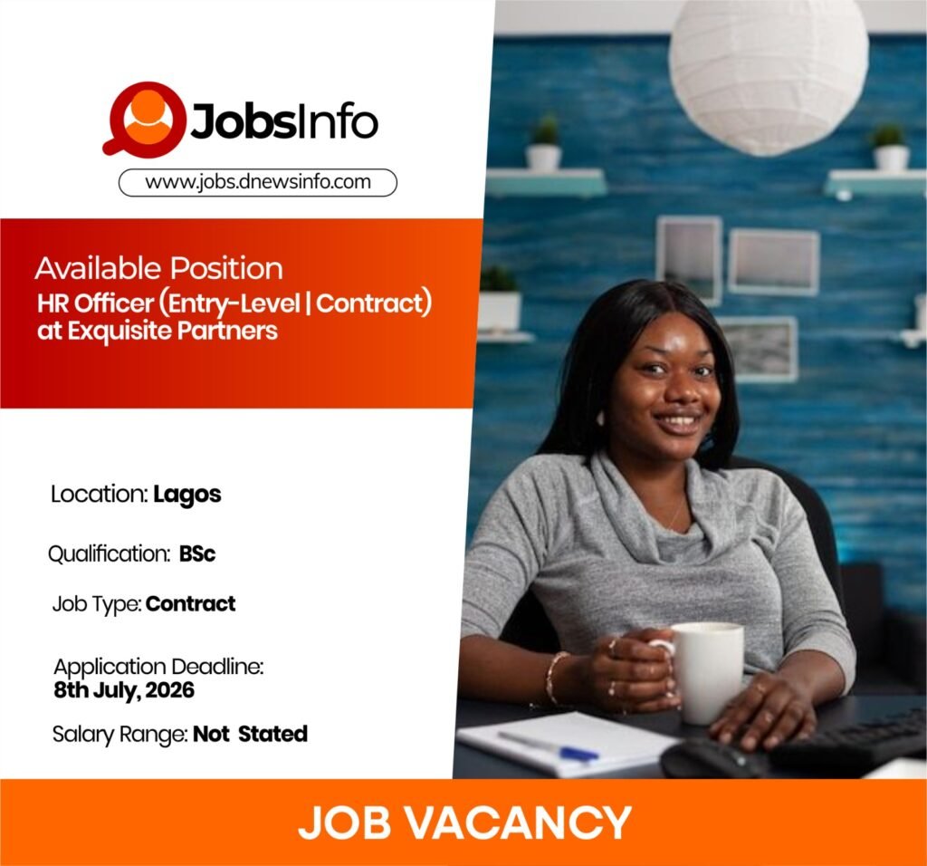 HR Officer (Entry-Level | Contract) at Exquisite Partners