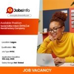 Social Editor Intern (NYSC) at NerdzFactory Company
