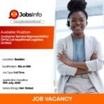 Customer Service Representative (NYSC) at Myafrimall Logistics Limited
