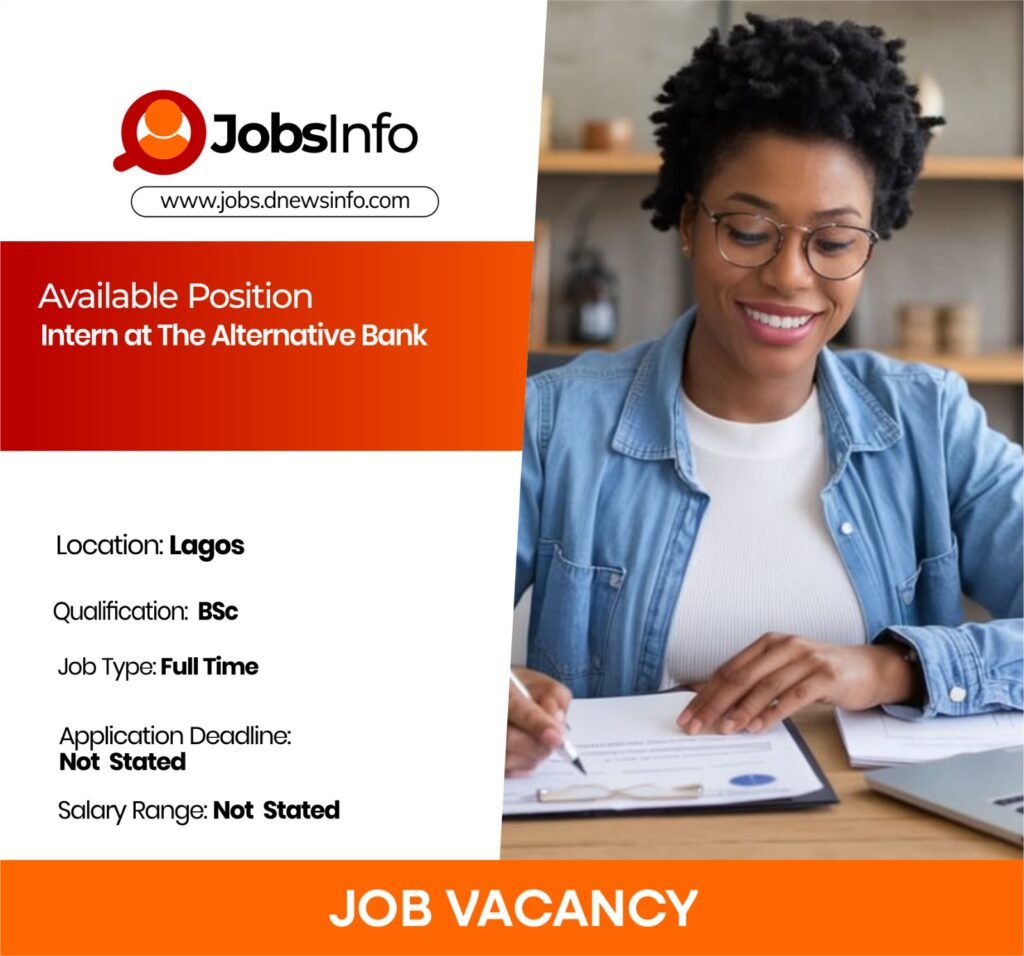 Intern at The Alternative Bank