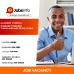 Graduate Production Trainee at Emmix Global Limited