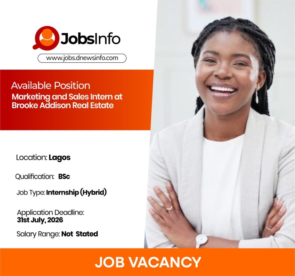 Marketing and Sales Intern at Brooke Addison Real Estate
