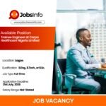 Trainee Engineer at Carpa Healthcare Nigeria Limited