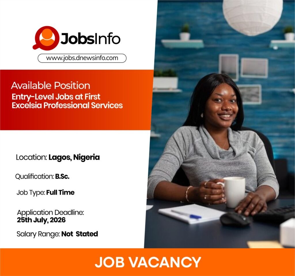 Entry-Level Jobs at First Excelsia Professional Services