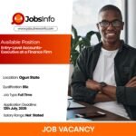 Entry-Level Accounts Executive at a Finance Firm