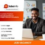 Recruitment Intern at Dwight Patterson Consultants