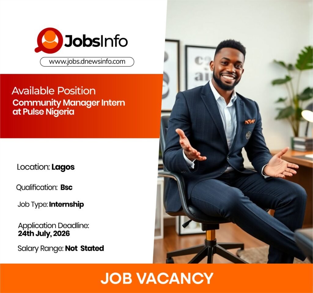 Community Manager Intern at Pulse Nigeria