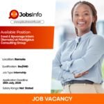 Food & Beverage Intern (Remote) at Prestigious Consulting Group