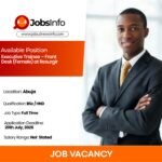 Executive Trainee – Front Desk (Female) at Resurgir