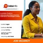 Sales Executive (Sales Intern) at Quali Serve Technologies Limited