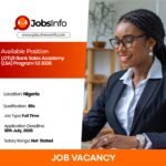 LOTUS Bank Sales Academy (LSA) Program 1.0 2026