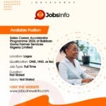 Sales Career Accelerator Programme 2026 at Babban Gona Farmer Services Nigeria Limited
