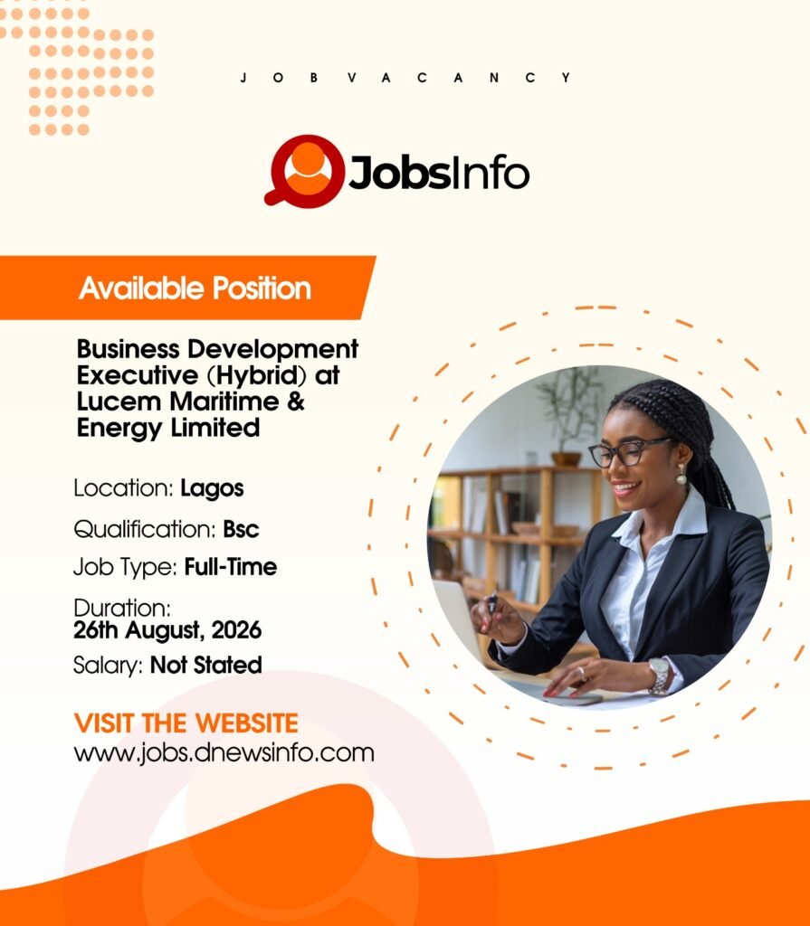 Business Development Executive (Hybrid) at Lucem Maritime & Energy Limited