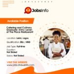 Catering and Culinary Graduate (Entry-Level) at The Place Restaurant