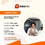 Accountant at Arit of Africa Limited