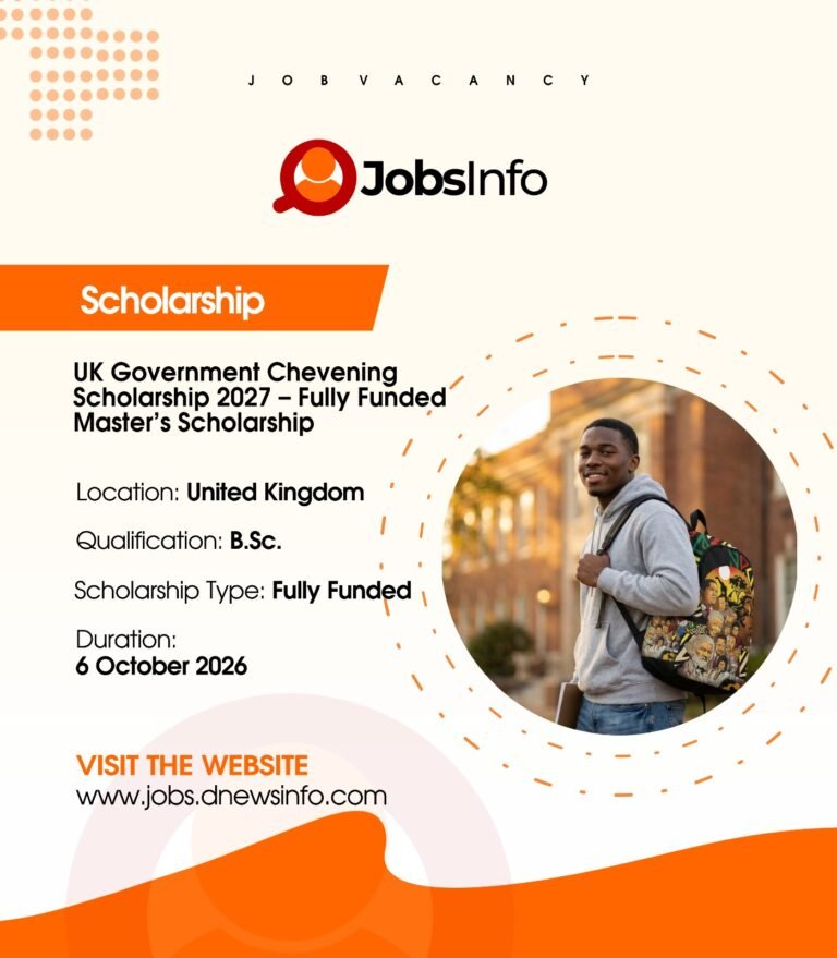 UK Government Chevening Scholarship 2027 – Fully Funded Master's Scholarship - 11 33