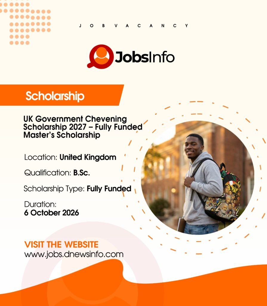 UK Government Chevening Scholarship 2027 – Fully Funded Master's Scholarship - 11 33