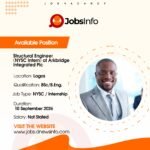 Structural Engineer (NYSC Intern) at Arkbridge Integrated Plc - 11 55