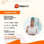 2026 Graduate Trainee Program at Pestra Limited