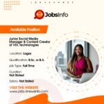 Junior Social Media Manager & Content Creator at VDL Technologies