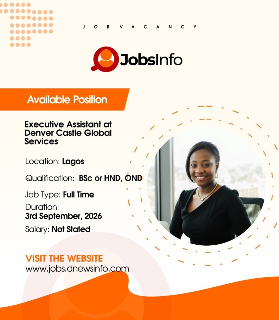 Executive Assistant at Denver Castle Global Services - 11 7