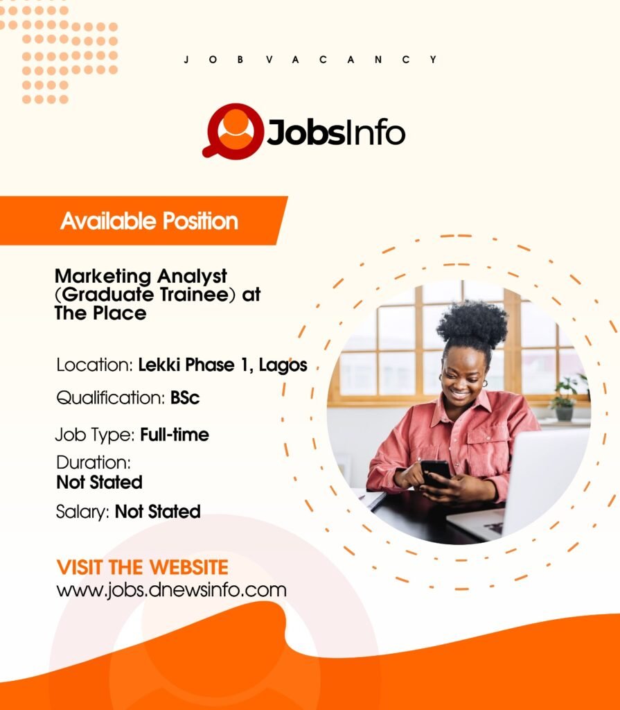 Marketing Analyst (Graduate Trainee) at The Place